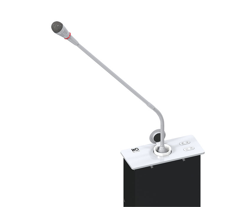 Цифровая конференц-система ITC серия ts-02 ITC TS-0230A микрофон делегата мотор.